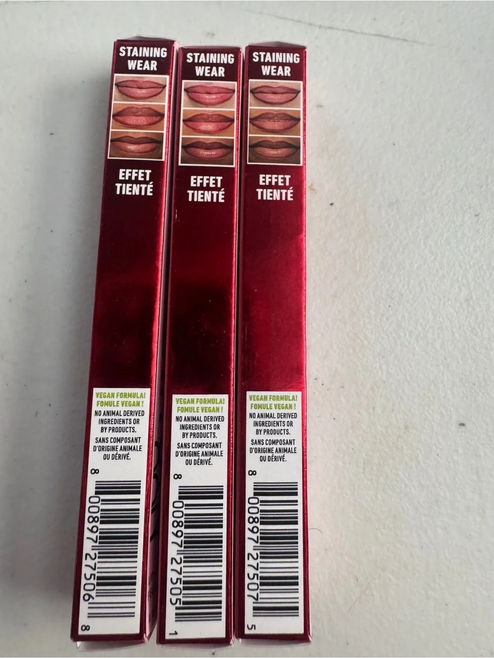 NIB NYX PROFESSIONAL MAKEUP LIP LINGERIE 3-PIECE LIP LINER STAIN SET 💋